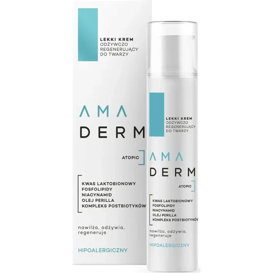Amaderm Atopic Leichte Nährende und Regenerierende Creme, 50 ml