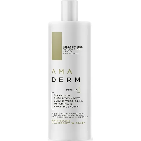 Amaderm Psoria Beruhigendes Bade- und Duschgel, 400 ml