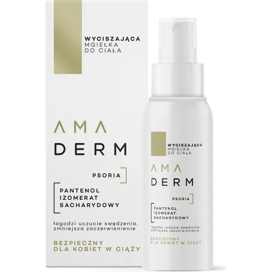 Amaderm Psoria Beruhigender Körpernebel, 50 ml