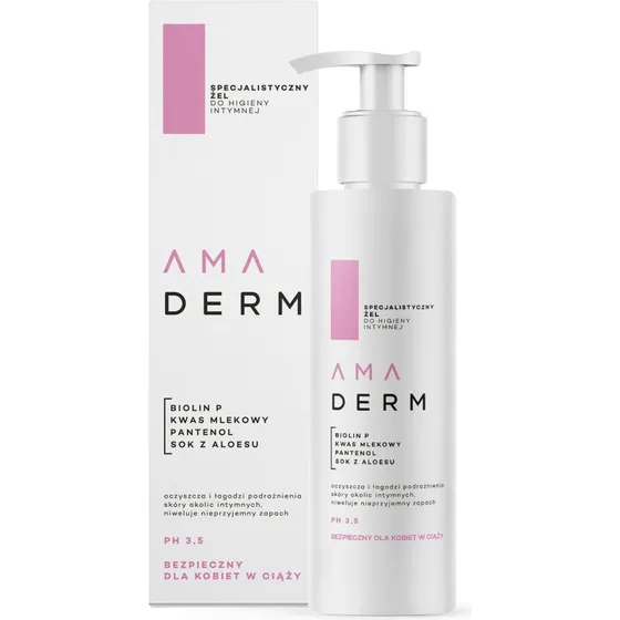 Amaderm Spezialgel für die Intimpflege, 195 ml