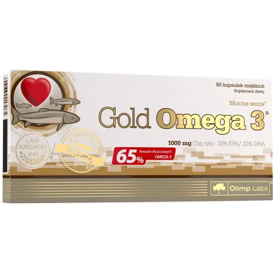 Olimp Gold Omega 3 1000 mg - 60 Weichkapseln