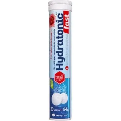 OLIMP Hydratonic Fast Elektrolyte Kirschgeschmack, 20 Tabletten