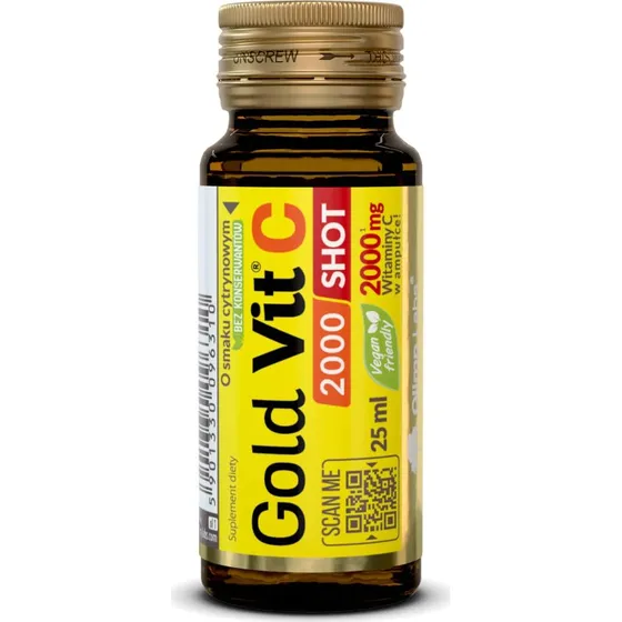 Olimp Gold-Vit C 2000 Shot Zitronengeschmack 25 ml