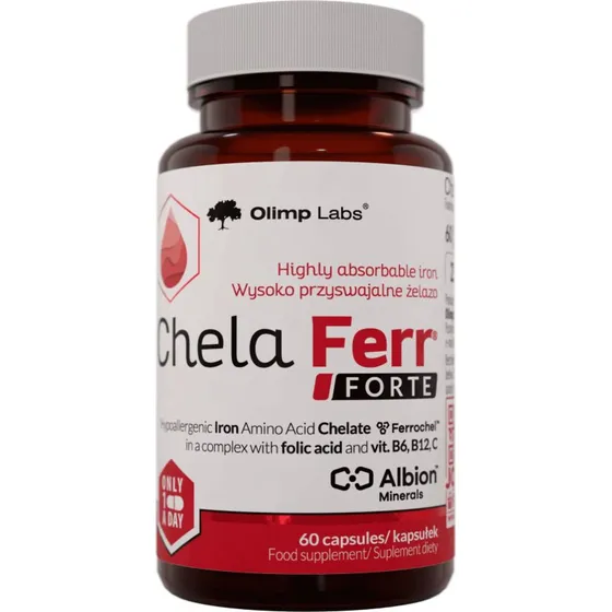 Olimp Chela-Ferr Forte Eisen Bisglycinat 60 Kapseln