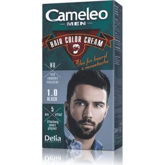 Delia Cameleo Men Haarfärbemittel 1.0 Schwarz