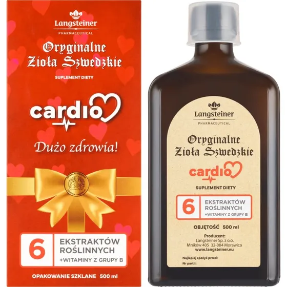 Langsteiner Original Schwedenkräuter Cardio, 500 ml