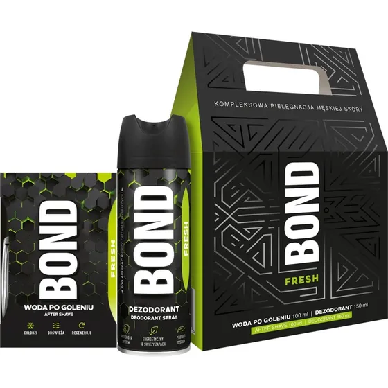 Bond Fresh Rasurset: Aftershave & Deodorant Set (250 ml)