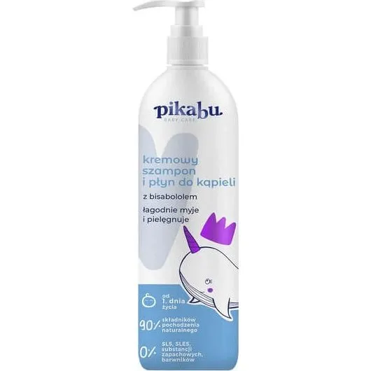 Pikabu Baby Care Cremiges Shampoo & Badelotion, 300 ml