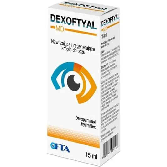 Dexoftyal MD Augentropfen, feuchtigkeitsspendend, 15 ml