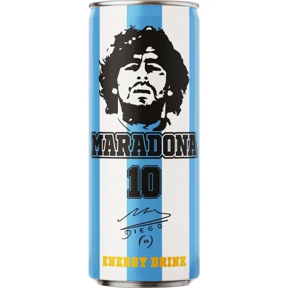 Maradona Energy Drink Classic mit Zucker, 24 x 250 ml