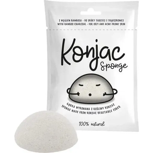 Diet-Food Konjac-Gesichtsschwamm, weiß, 1 Stück
