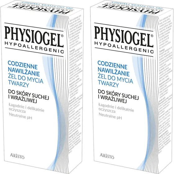 Physiogel Daily Moisturising Gel-Gesichtswasser, 2 x 150 ml