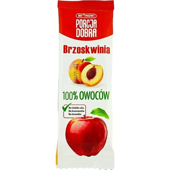 Pure Life Fruit Leaves Apfel und Pfirsich Snack