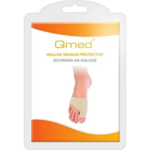 Qmed Hallux Valgus Protector, Ballenschutz, beige, Universalgröße