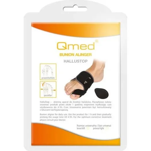 Qmed HalluStop Hallux Valgus Korrekturgerät, Rechts, Einheitsgröße