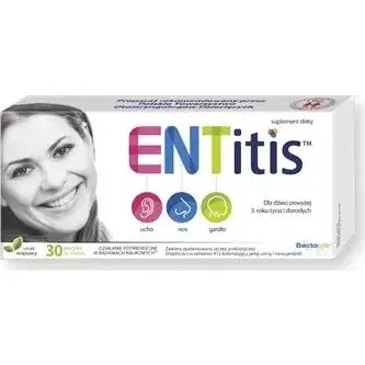 ENTitis Menthol-Lutschtabletten für Kinder, 30 Stück