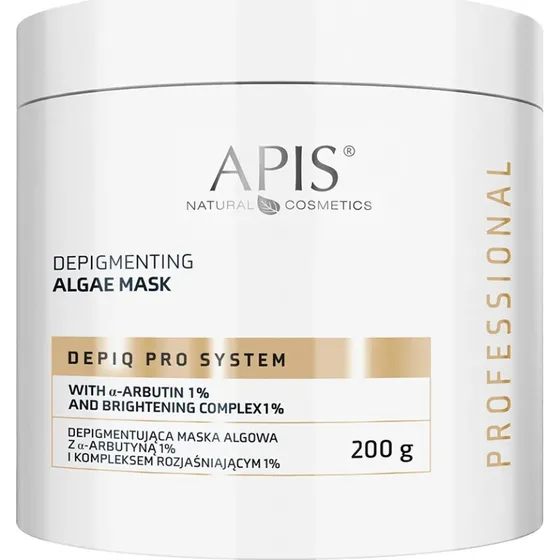 Apis Professional Depiq Pro System Algenmaske mit α-Arbutin, 200 g