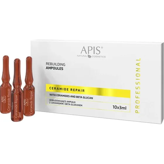 Apis Professional Ceramide Repair Ampullen, Ceramid & Beta-Glucan, 10x3ml