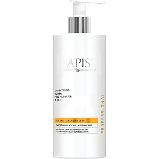 Apis Adeno-C Flash Glow 2in1 Tonikum & Aktivator, 500 ml