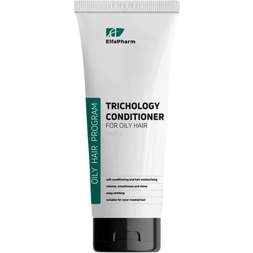 ElfaPharm Trichologie-Spülung mit Brennnessel für fettiges Haar, 200 ml