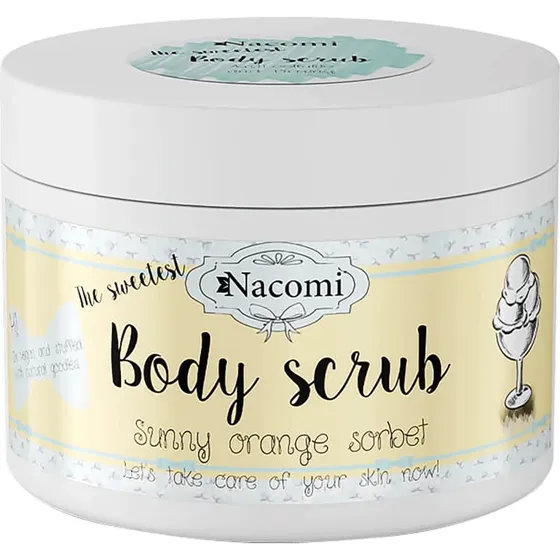 Nacomi Zucker-Körperpeeling Orangensorbet, 200 g