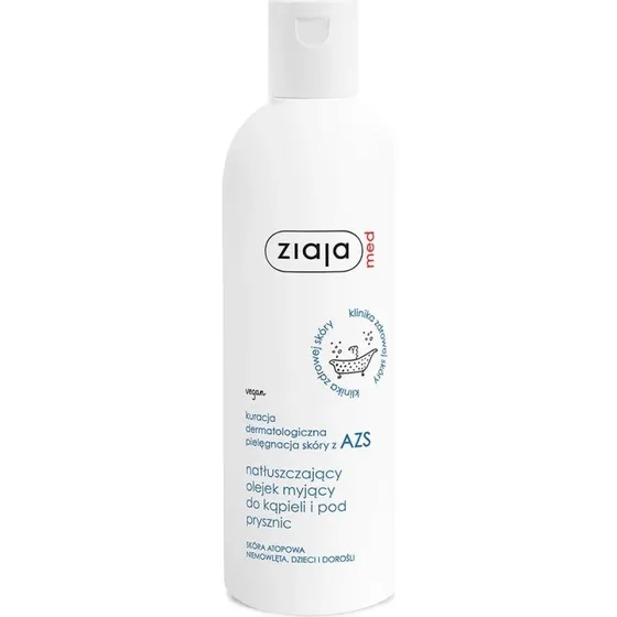 Ziaja Med AZS Rückfettendes Waschöl für atopische Haut, 270 ml