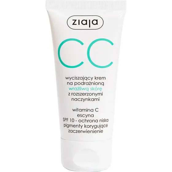 Ziaja Sensitiv CC Beruhigende Hautpflegecreme, 50 ml