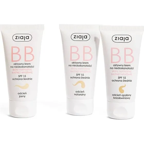 Ziaja BB-Creme für normale Haut, Hellton, 50 ml