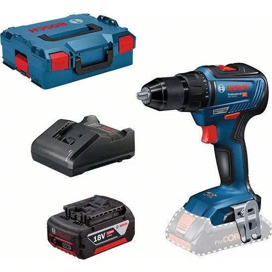 Bosch GSR 18V-55 Akku-Bohrschrauber 3.0Ah + Koffer