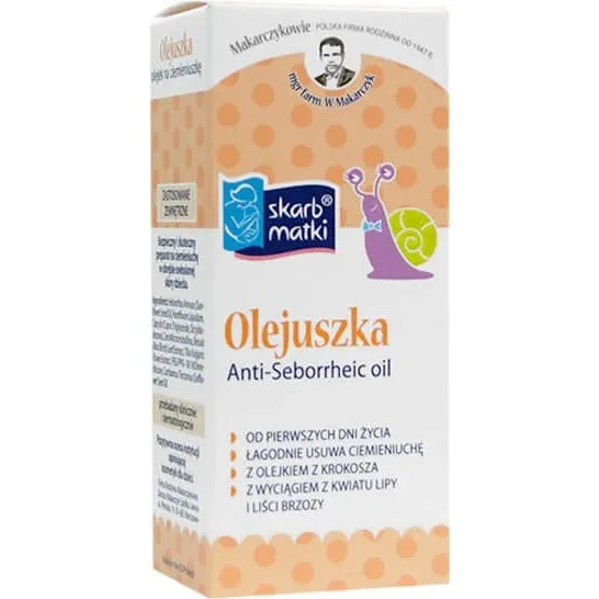 Skarb Matki Kopfhautöl für Babys, Natürliche Pflege, 30 ml