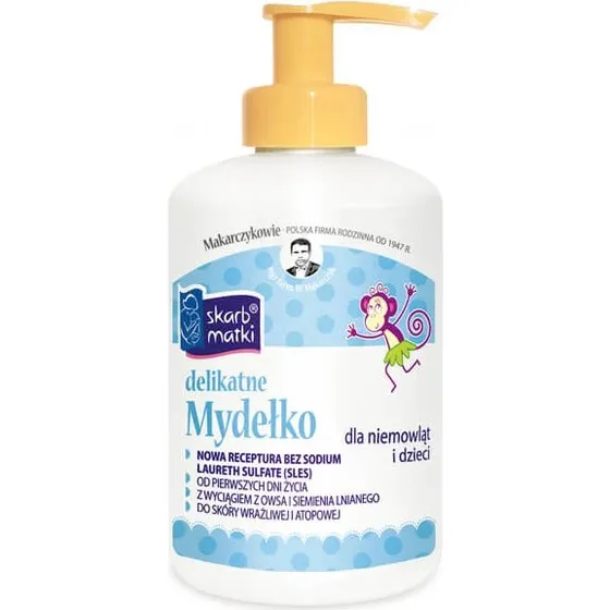 Skarb Matki Sanfte Seife für Babys und Kinder, 275 ml