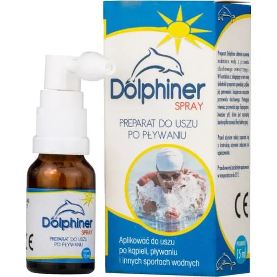 Dolphiner Ohrspray nach dem Schwimmen, 15 ml