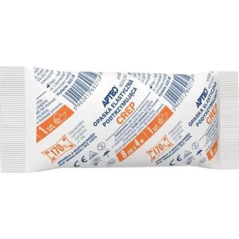 APTEO Elastische Crep-Bandage - Stützend, 8cm x 4m
