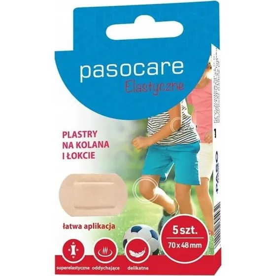 Pasocare Pflaster-Kit für Knie und Ellenbogen, 5 Stück