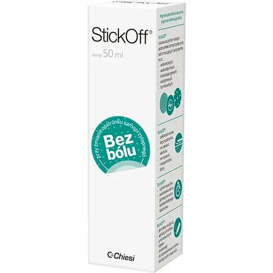 Stick Off Spray zum schmerzlosen Entfernen von Pflastern, 50 ml