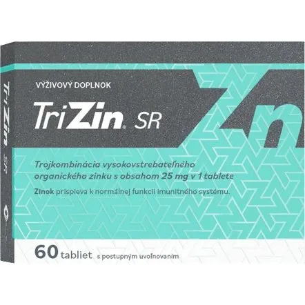 TriZin® SR Zink-Nahrungsergänzungsmittel, 60 Stück