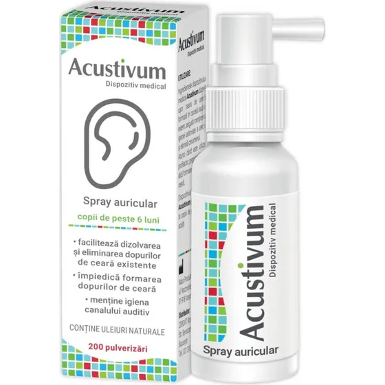 Zdrovit Acustivum Ohrenspray, 20 ml