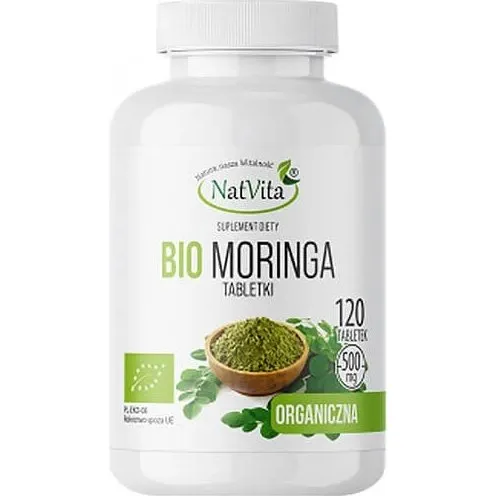 NatVita Bio Moringa Tabletten, 120 Stück