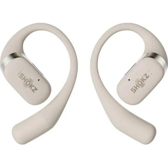 Shokz OpenFit Bluetooth-Sportkopfhörer, Braun, One Size