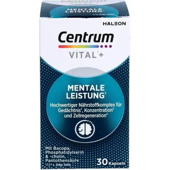 CENTRUM Vital+ Mentale Leistung Kapseln, 30 Stück