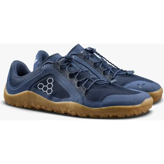 Vivobarefoot Men's Primus Trail FG 3.5 Barfußschuhe Dunkelblau