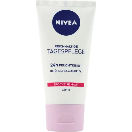 NIVEA 24h Feuchtigkeitscreme LSF 15 50 ml