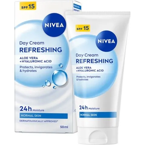 Nivea Refreshing 24h Moisture Day Cream SPF15 50ml