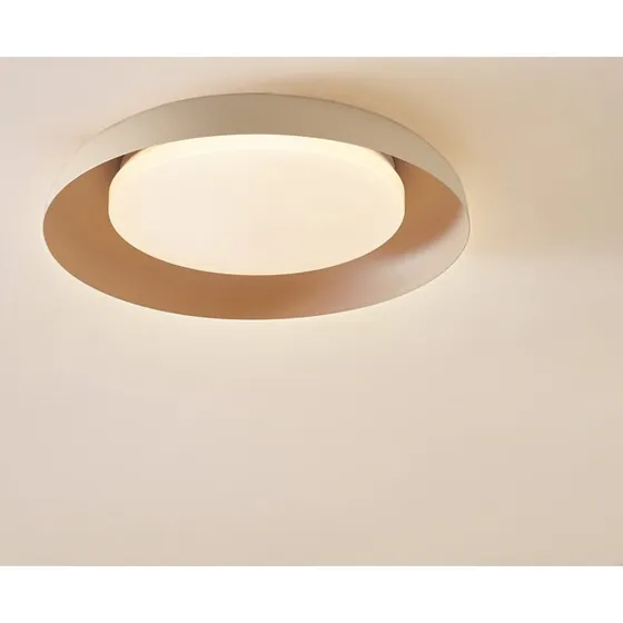 Lindby Florie LED-Deckenleuchte Beige, Ø 40 cm