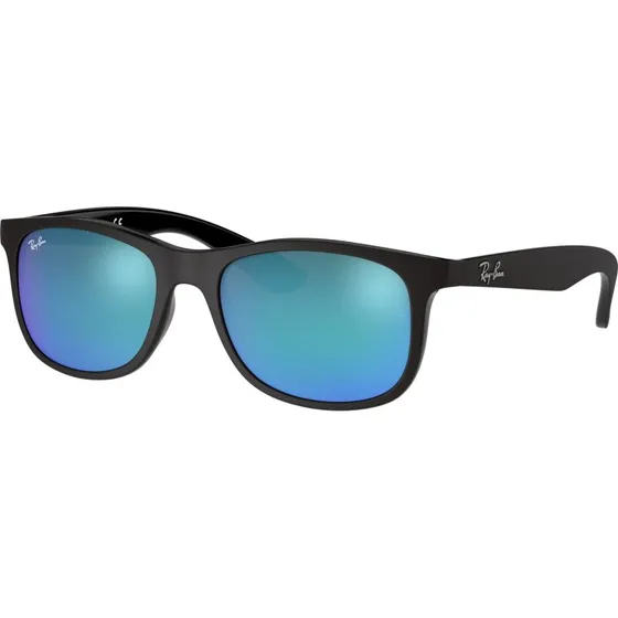 Ray-Ban RJ9062S 701371 matt schwarz mit dunkelgrnen Glsern