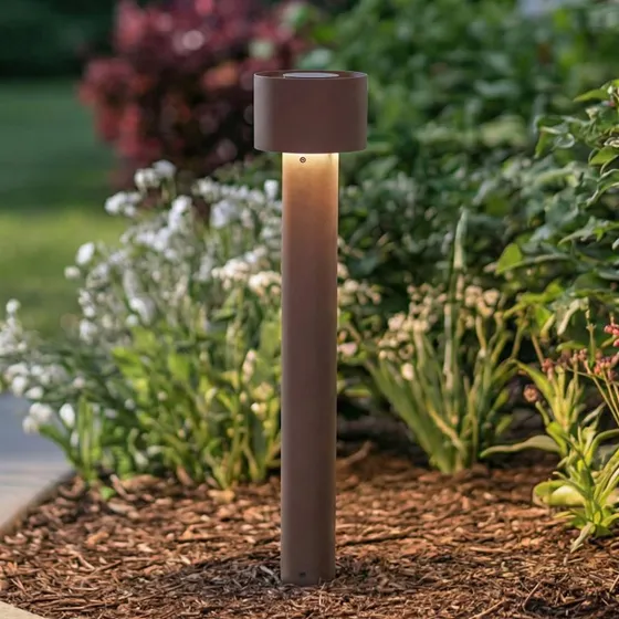 Arcchio Milten LED-Wegeleuchte, Rost, 65 cm, IP65