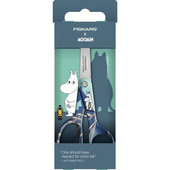 Fiskars Moomin Kinderschere 13 cm blau