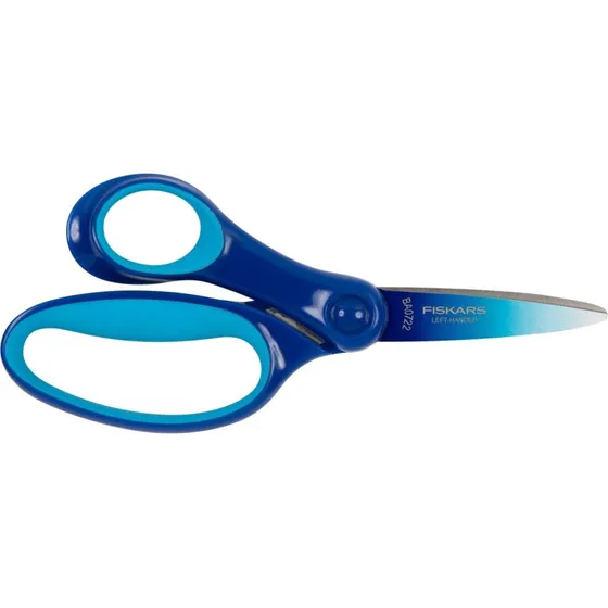 Fiskars Groe Kinderschere 15 cm Ombre blau ab 8 Jahre, Linkshnder