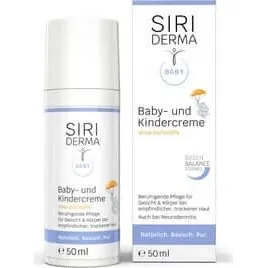 Siriderma Baby- und Kindercreme, 50 ml