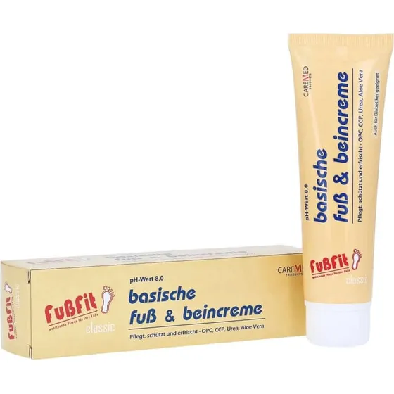 Fussfit Basische Fuß- und Beincreme, 150 ml